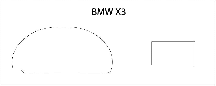 2012-17 BMW X3 Screen ProTech Kit Driver Display 6.5" Nav