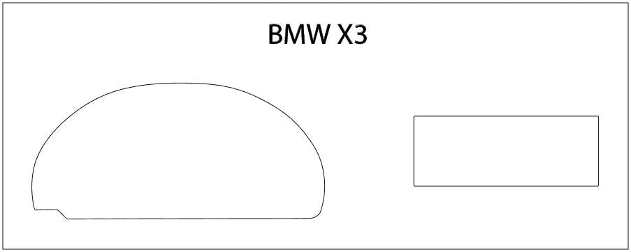 2012-2017 BMW X3 Screen ProTech Kit Driver Display Infotainment