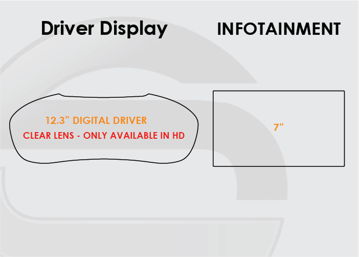 2013-2020 Audi A3 Screen ProTech Kit Digital Driver 7in Infotainment. Keeps your screens clearer by resisting scratches and minimizing fingerprints and smudges.