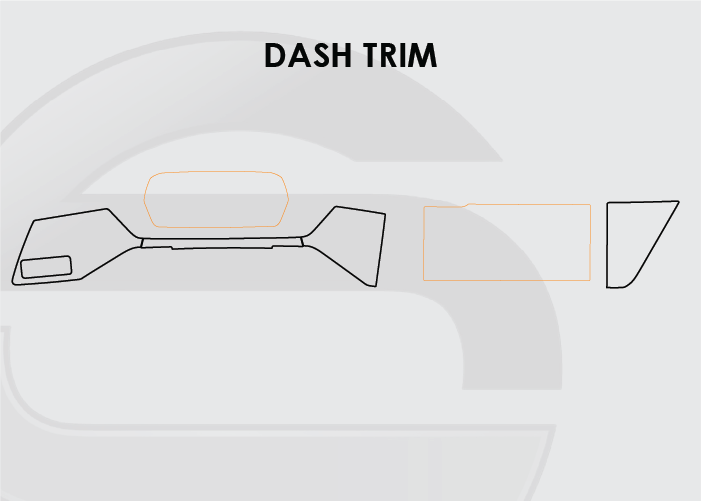 2022-2025 Audi A3 Screen ProTech Kit Dash Trim. Protects against everyday scratches and reduces fingerprint buildup on screens.