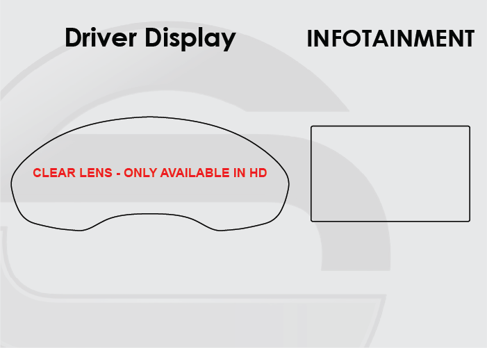 2012-18 Audi A6 Screen ProTech Kit Infotainment Driver Display