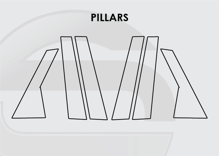 2019-2023 Audi E-Tron Screen ProTech Kit Pillars. Keeps your screens clearer by resisting scratches and minimizing fingerprints and smudges.