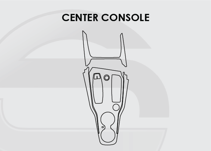 2022-25 Audi E-Tron GT Screen ProTech Kit Center Console