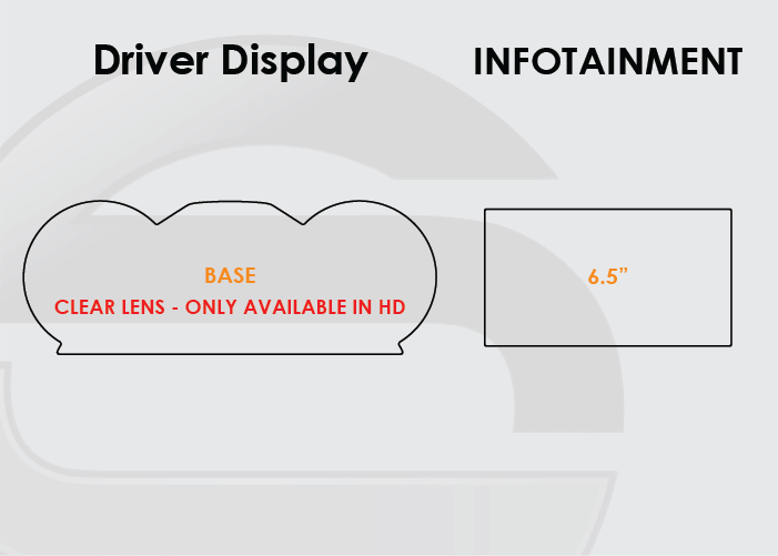 2018-2019 BMW X3 Screen ProTech Kit Base Driver Display 6.5in Infotainment