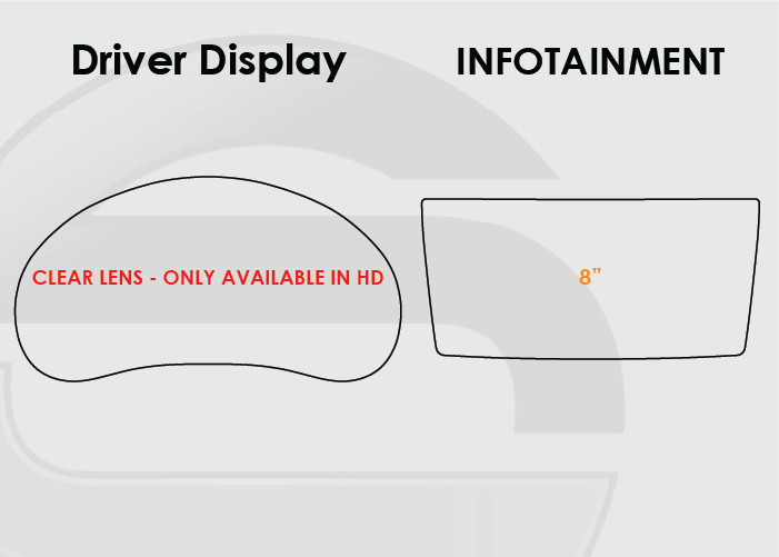 2018-2024 Buick Enclave Screen ProTech Kit Driver Display 8in Infotainment