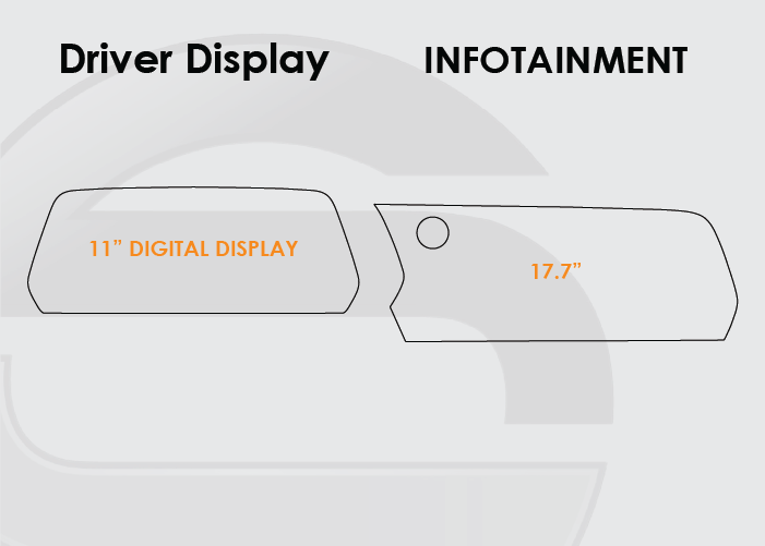 2024-2025 Silverado EV Screen ProTech Kit 11in Digital Display 17.7in Infotainment