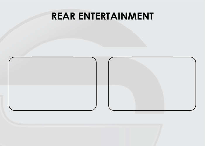 2021-2025 Chevrolet Tahoe Screen ProTech Kit Rear Entertainment