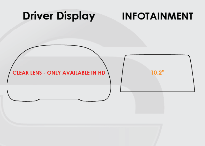 2021 Chevrolet Tahoe Screen ProTech Kit Driver Display Infotainment