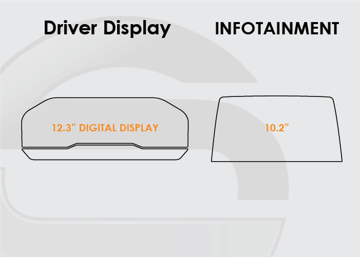 2022-2024 Chevrolet Tahoe Screen ProTech Kit Digital Driver Display Infotainment