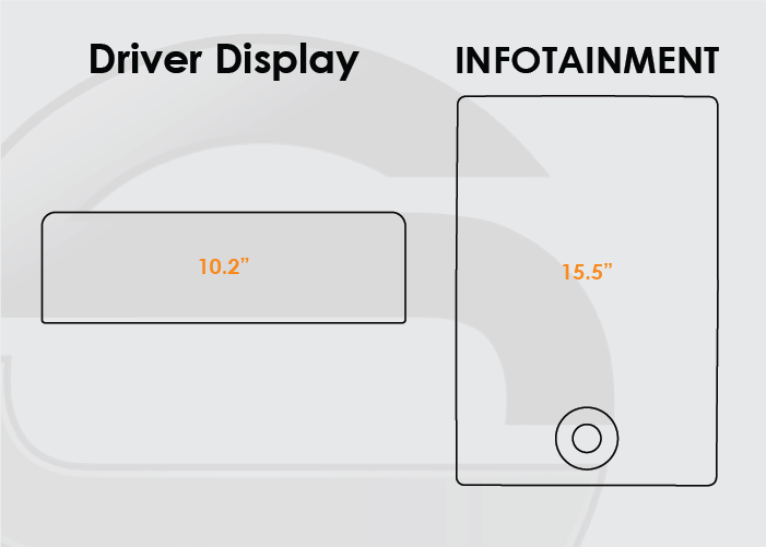 2021-2026 Ford Mustang Mach E Screen ProTech Kit Screens. Anti-scratch screen protector film helps maintain clean, clear infotainment and driver displays.