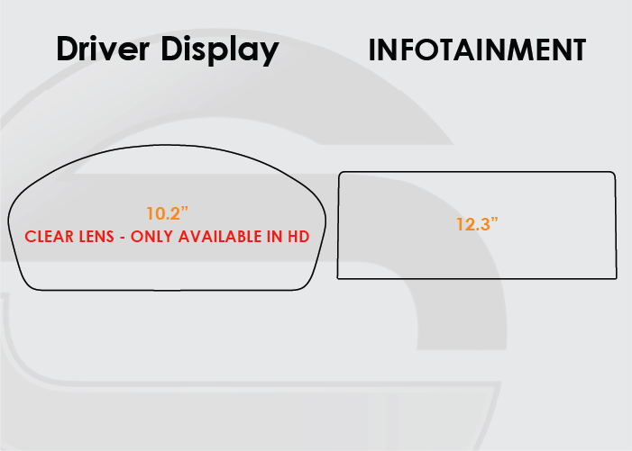 2026 Honda Passport Screen ProTech Kit Driver Display 12.3in Infotainment. Adds a durable barrier to resist scratches and reduce fingerprints on your screens.