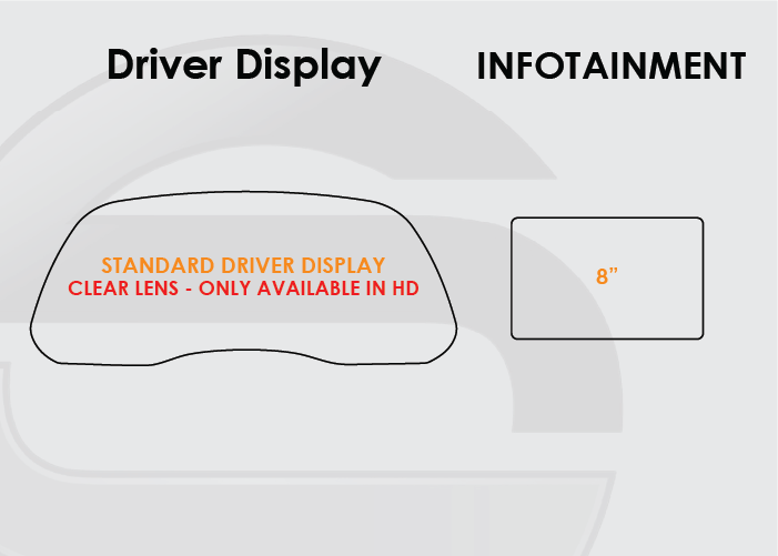 2020-2023 Hyundai Sonata Screen ProTech Kit Standard Driver Display 8in Infotainment