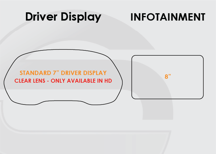 2020-2022 Hyundai Palisade Screen ProTech Kit Standard Driver Display 8in Infotainment