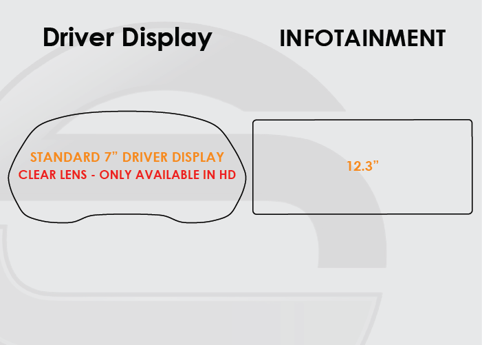 2023-2025 Hyundai Palisade Screen ProTech Kit Standard Driver Display 12.3in Infotainment