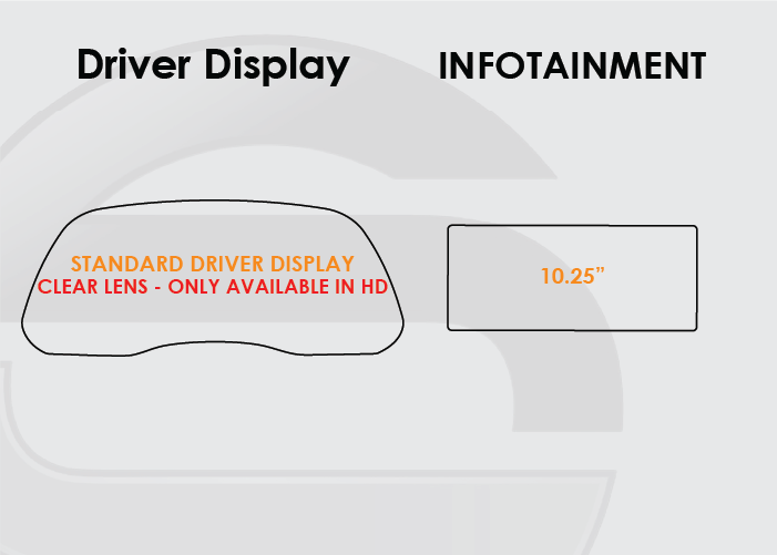 2020-2023 Hyundai Sonata Screen ProTech Kit Standard Driver Display 10.25in Infotainment
