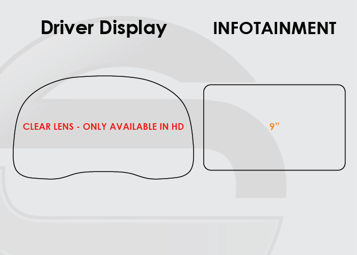 2020-2025 Hyundai Venue Screen ProTech Kit Driver Display 9in Infotainment