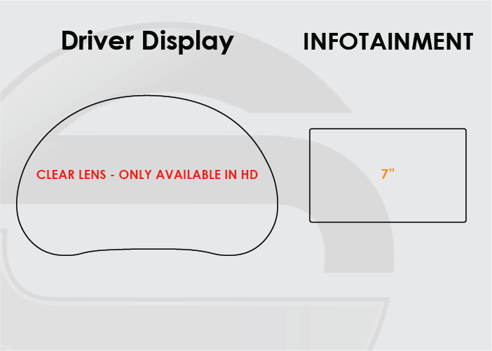 2020-2021 Kia Soul Screen ProTech Kit Driver Display 7in Infotainment
