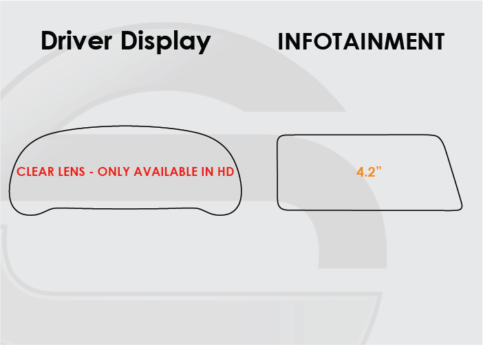 2016-2019 Lexus RX Screen ProTech Kit Driver Display 4.2in Infotainment. Helps prevent scratches and minimizes fingerprints to keep your screens looking new.