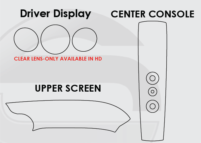 Porsche 918 Spyder Screen ProTech Kit