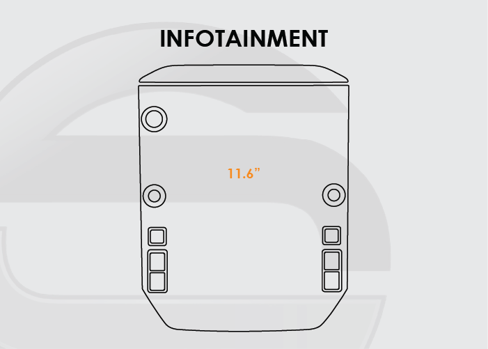 2024-2025 Subaru Crosstrek Screen ProTech Kit 11.6in Infotainment. Helps keep screens scratch-resistant with fewer fingerprints and smudges.