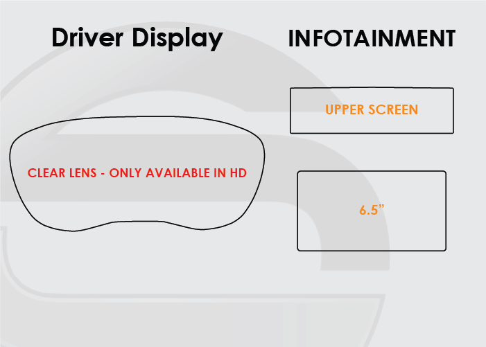 2019-2023 Subaru Forester Driver Display 6.5in Infotainment