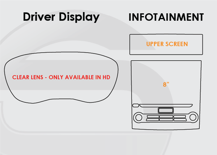 2019-2023 Subaru Forester Driver Display 8in Infotainment