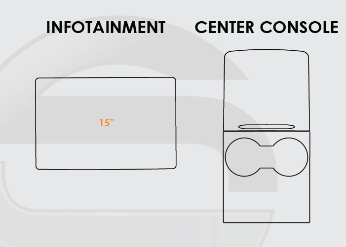 2021-2024 Tesla Model Y Screen ProTech Kit 15in Infotainment and Center Console. Protects against everyday scratches and reduces fingerprint buildup on screens.