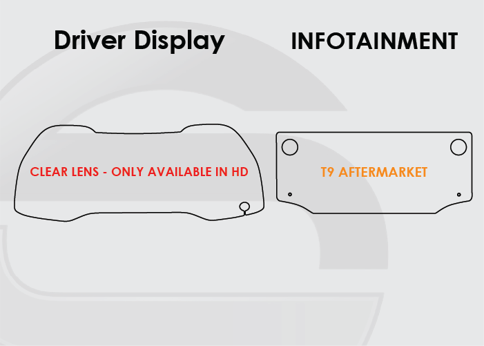 2014-2019 Toyota 4Runner Screen ProTech Kit Driver Display T9 Aftermarket Infotainment