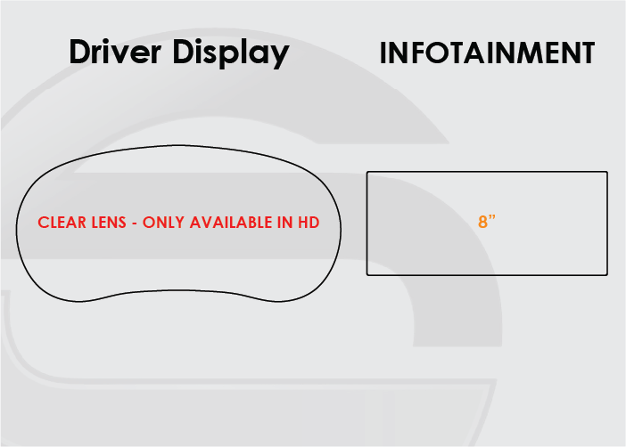 2020-2022 VW Passat Screen ProTech Kit Driver Display 8in Infotainment