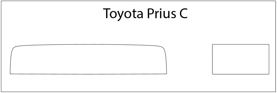 Toyota Prius C Screen ProTech Kit