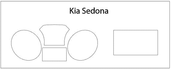 KIA Sedona Screen ProTech Kit