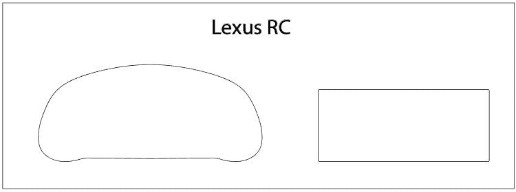 Lexus RC Screen ProTech Kit