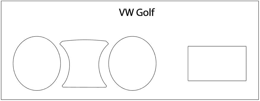VW Golf Screen ProTech Kit