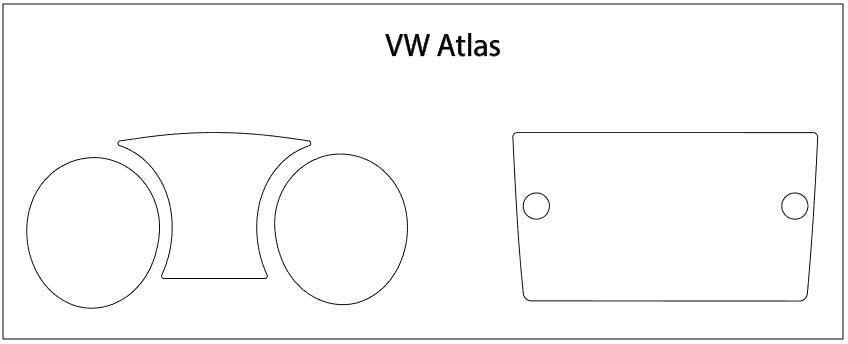 VW Atlas Screen ProTech Kit