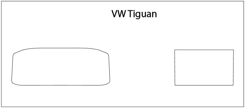 VW Tiguan Screen ProTech Kit