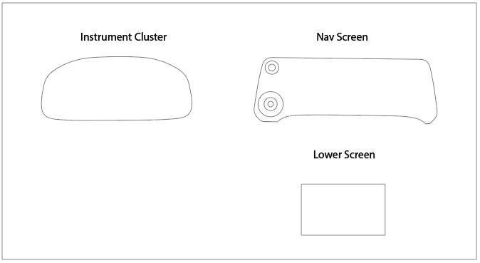 Lexus LX Screen ProTech Kit