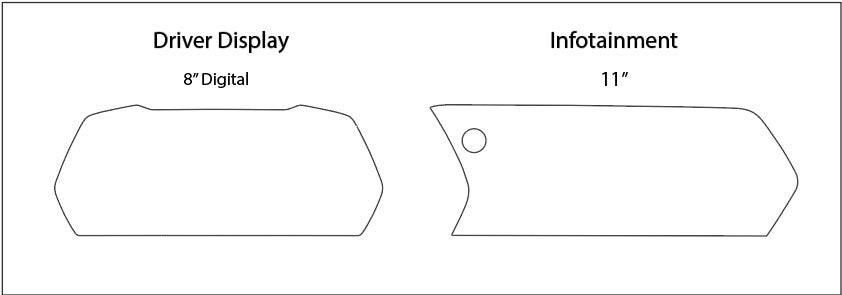 Chevrolet Silverado EV Screen ProTech Kit