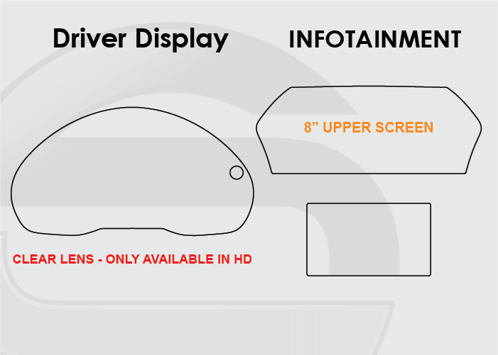 2015-2022 Acura ILX Driver Display and 8" Infotainment