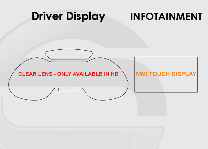 2008-2017 Screen ProTech Kit Infotainment Driver Display
