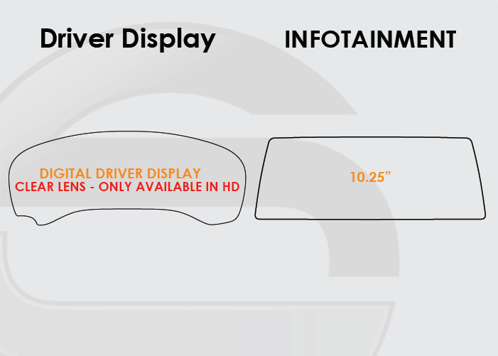 2017-2019 BMW 5 Series Screen ProTech Kit Digital Driver Display Infotainment