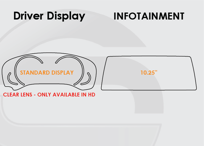 2017-2019 BMW 5 Series Screen ProTech Kit Standard Driver Display Infotainment
