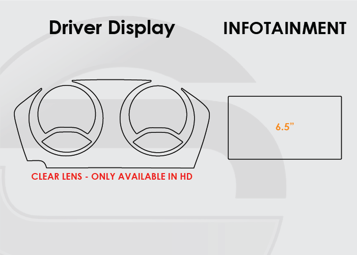 2018-2019 BMW X2 Screen ProTech Kit 6.5in Infotainment
