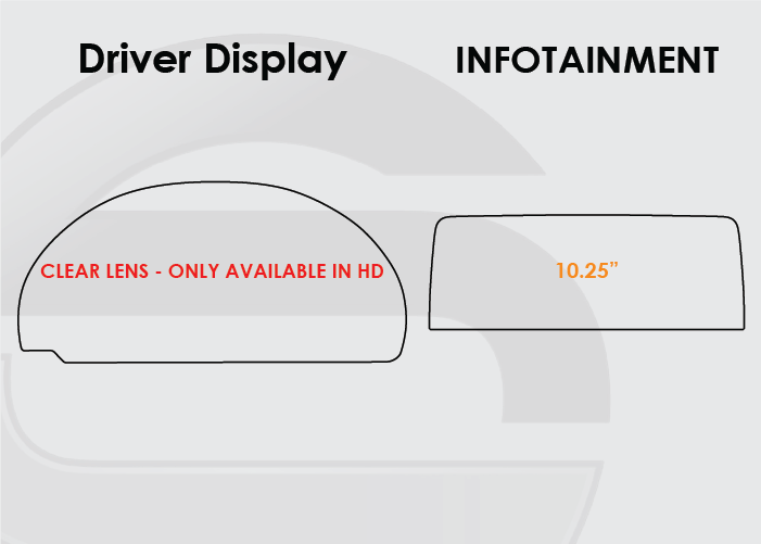 2015-2019 BMW X6 Screen ProTech Kit Driver Display 10.25in Infotainment