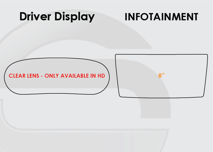 2017-2019 Buick Lacrosse Screen ProTech Kit Driver Display 8in Infotainment