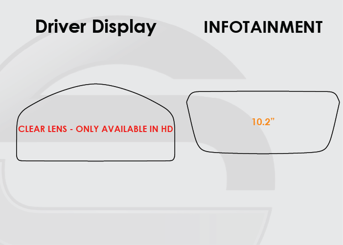2016-2020 Cadillac CT6 Screen ProTech Kit Driver Display 8in Infotainment. Helps prevent scratches and minimizes fingerprints to keep your screens looking new.