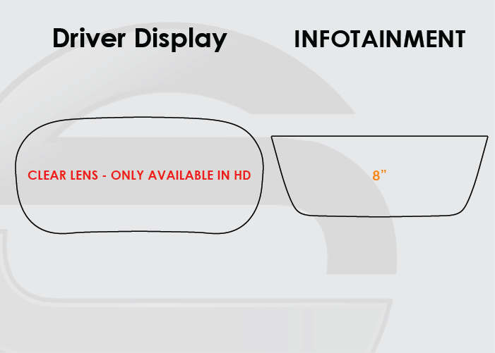 2020-2025 Cadillac XT6 Screen ProTech Kit Driver Display Infotainment