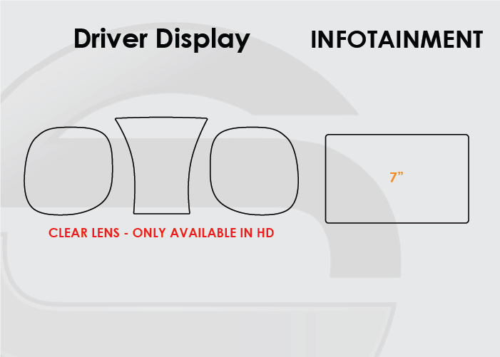 2013-17 Chevy Equinox Screen ProTech Kit Driver Display 7in Infotainment