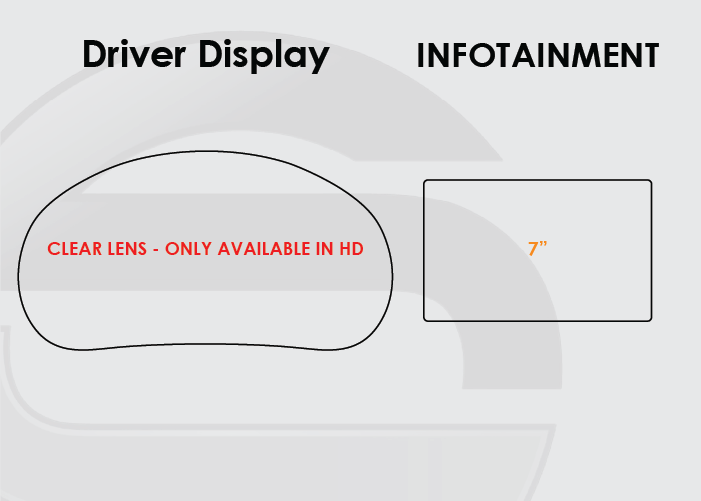 2018-2024 Chevy Equinox Screen ProTech Kit Driver Display 7in Infotainment