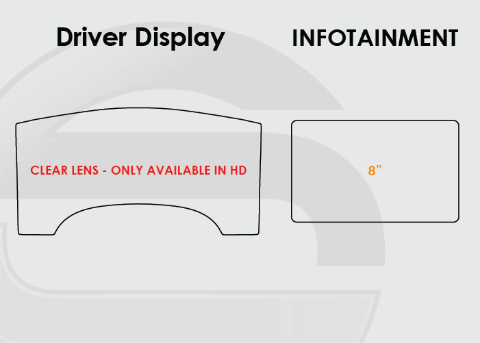 2009-2014 Ford F150 Screen ProTech Kit Driver Display 8in Infotainment