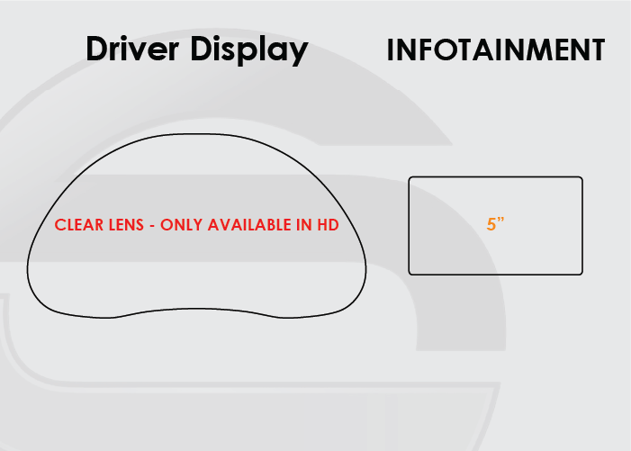 2012-2017 Hyundai Accent Screen ProTech Kit Driver Display 5in Infotainment